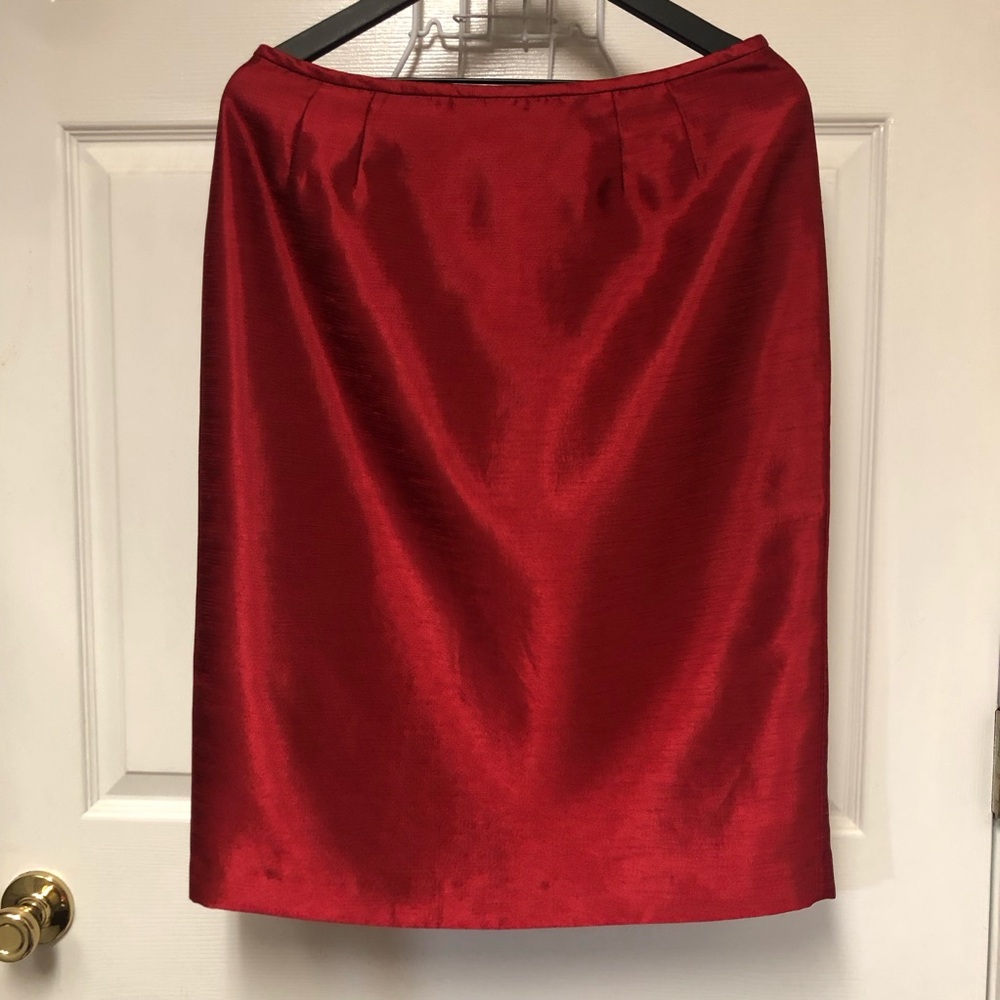 KASPER Two Piece Formal Cranberry Women’s Suit - Picture 12 of 15
